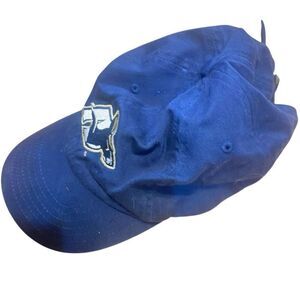 Akron zips adjustable hat, blue white